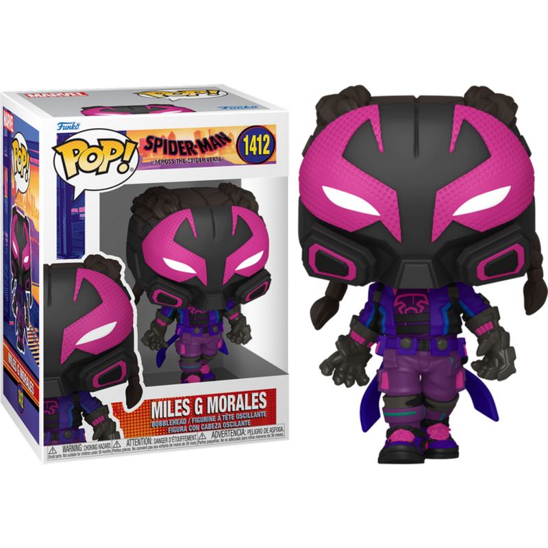 Фигурка Funko Pop Spider-Man Across the Spider-Verse - Miles G Morales / Фанко Поп Человек-паук - Майлз Моралес