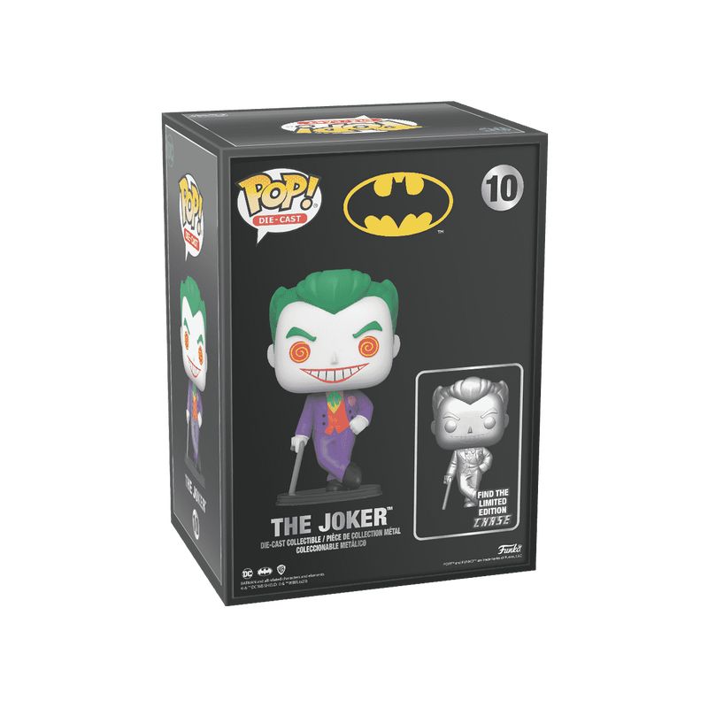Фигурка Funko Pop Die-Cast Batman - The Joker #74301C / Фанко Поп Бэтмен - Джокер