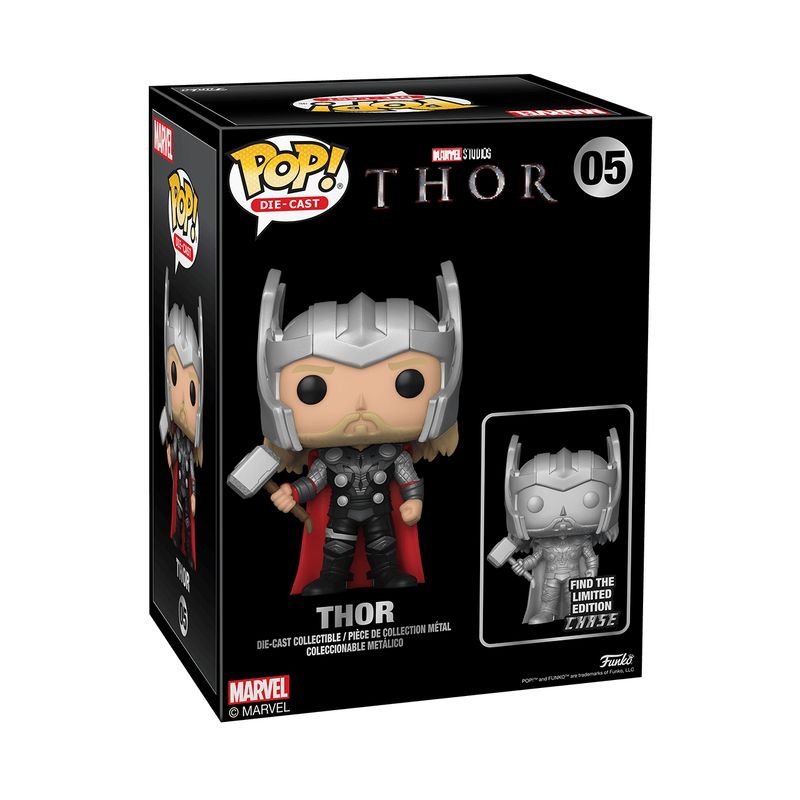 Фигурка Funko Pop Die-Cast Thor #63732C / Фанко Поп Тор