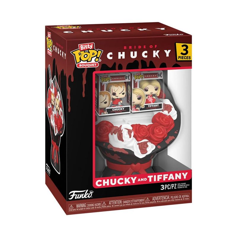 Фигурка Funko Bitty Pop Bouquet Valentines Bride of Chucky - Chucky and Tiffany