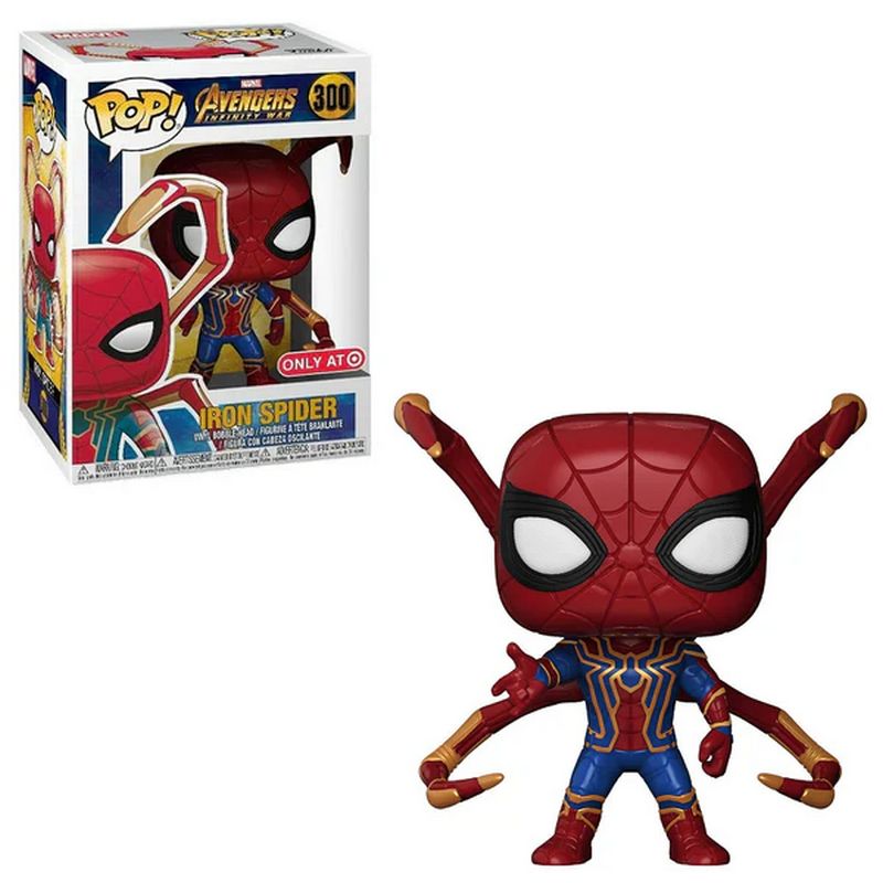 Фигурка Funko Pop Avengers Infinity War - Iron Spider #27296 / Фанко Поп Мстители - Человек-паук