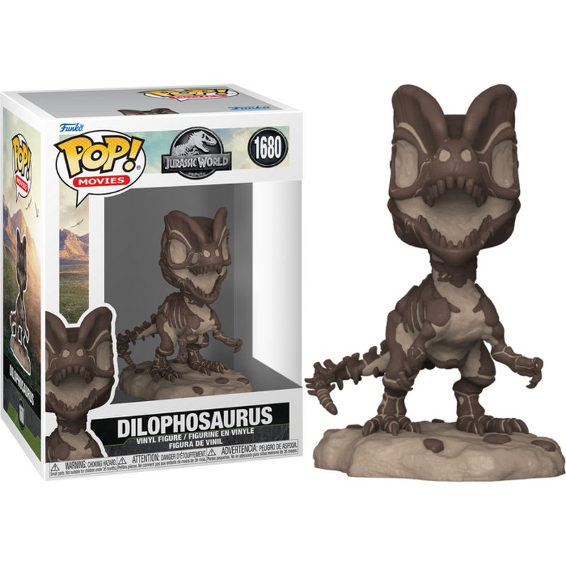 Фігурка Funko Pop Jurassic Park Fossil - Dilophosaurus / Фанко Поп Парк юрського періоду - Ділофозавр