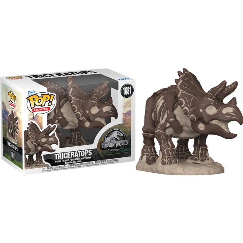 Фигурка Funko Pop Jurassic Park Fossil - Triceratops / Фанко Поп Парк юрского периода - Трицератопс