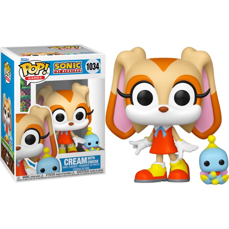 Фигурка Funko Pop Sonic the Hedgehog - Cream with Cheese / Фанко Поп Соник - Крим