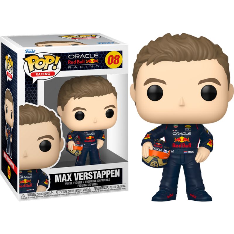 Фигурка Funko Pop Formula 1 - Max Verstappen #80580 / Фанко Поп Формула 1 - Макс Ферстаппен