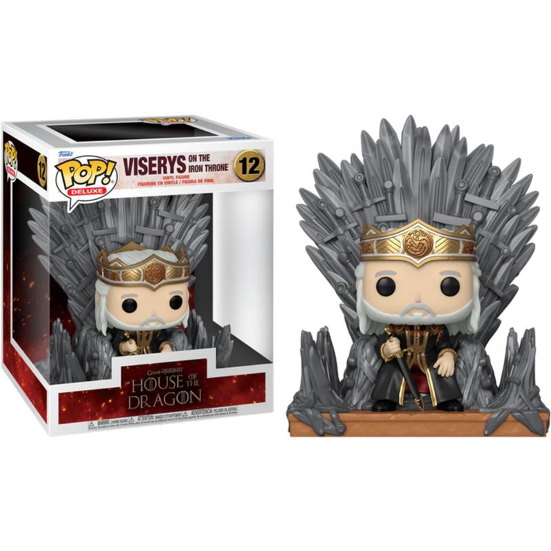 Funko Pop House of the Dragon - Viserys on the Iron Throne