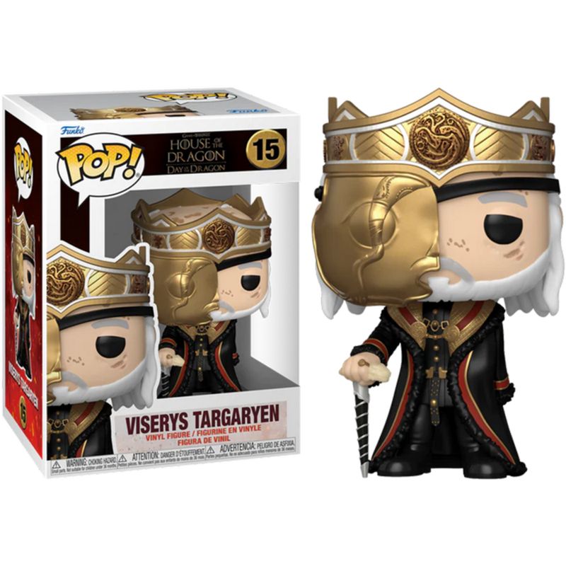 Фигурка Funko Pop House of the Dragon - Viserys Targaryen #76474 / Фанко Поп Дом дракона - Визерис Таргариен