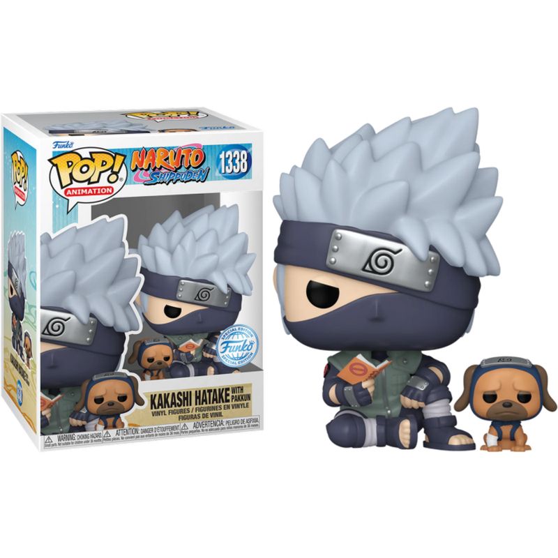 Фигурка Funko Pop Naruto - Kakashi Hatake with Pakkun #60401SE / Фанко Поп Наруто - Какаши