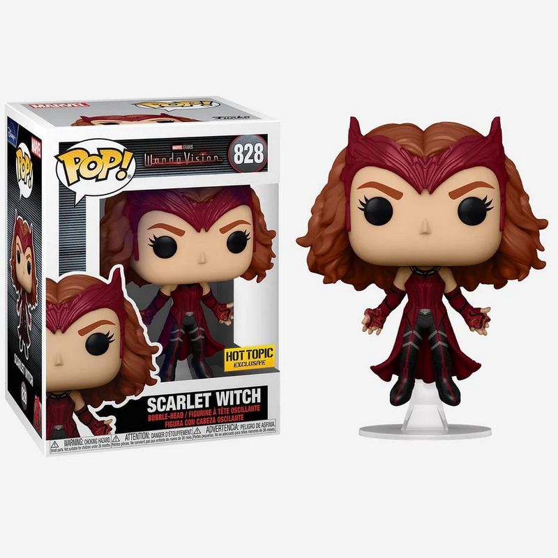 Фигурка Funko Pop WandaVision - Scarlet Witch #54437 / Фанко Поп ВандаВижен - Алая Ведьма