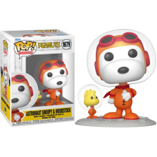 Фигурка Funko Pop Peanuts - Astronaut Snoopy and Woodstock / Фанко Поп Мелочь пузатая - Снупи и Вудсток