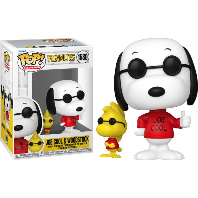 Фигурка Funko Pop Peanuts - Joe Cool and Woodstock / Фанко Поп Мелочь пузатая - Джо Кул и Вудсток