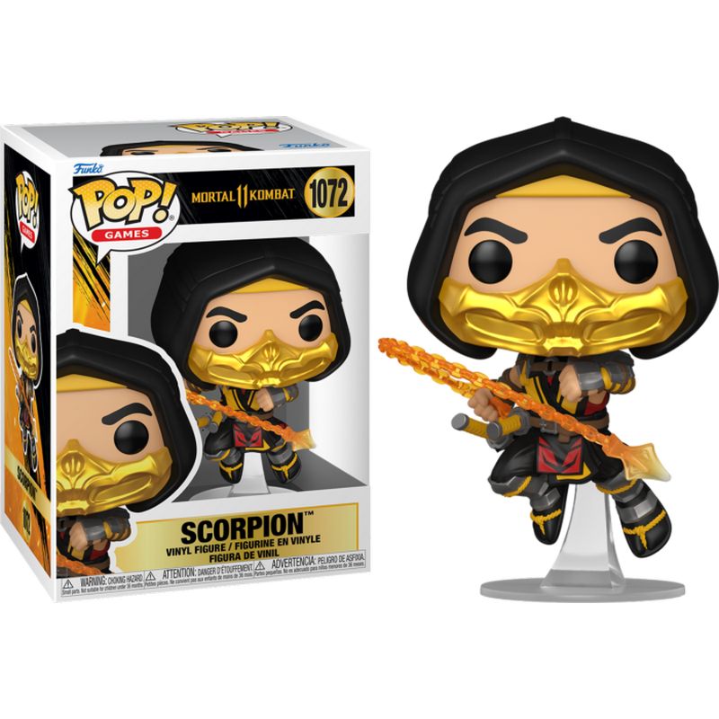 Фигурка Funko Pop Mortal Kombat 11 - Scorpion / Фанко Поп Мортал Комбат - Скорпион