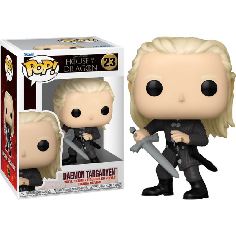 Фигурка Funko Pop House of the Dragon - Daemon Targaryen #83464 / Фанко Поп Дом дракона - Деймон Таргариен