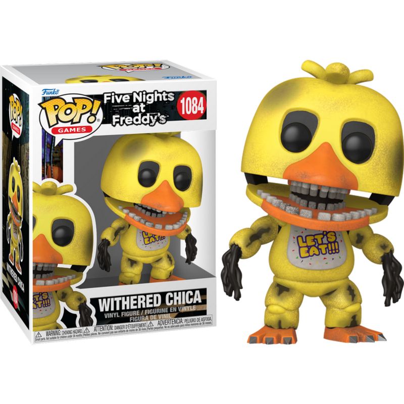 Фигурка Funko Pop Five Nights at Freddy's (FNAF) - Withered Chica / Фанко Поп ФНАФ