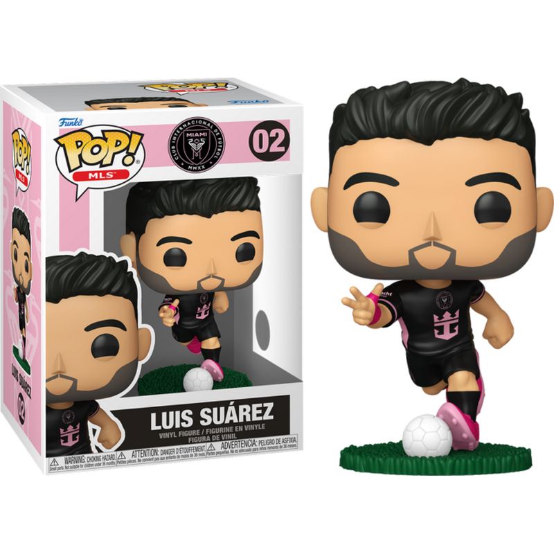 Фигурка Funko Pop Football MLS Inter Miami - Luis Suarez / Фанко Поп Интер Майами - Луис Суарес