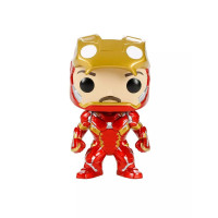 Фигурка Funko Pop Captain America Civil War - Iron Man Unmasked / Фанко Поп Первый мститель - Железный человек