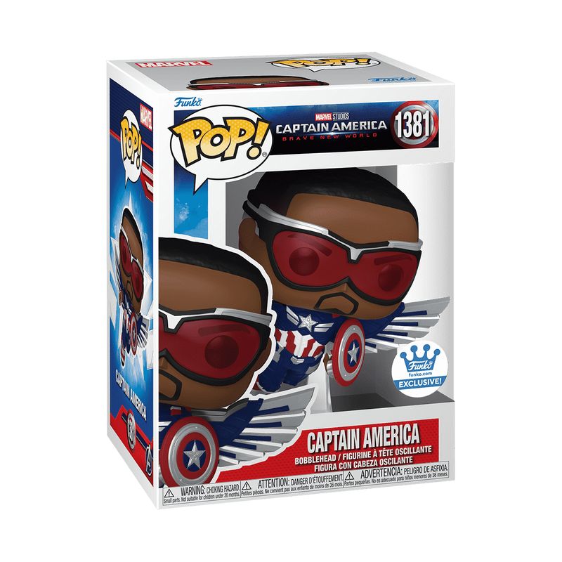 Фигурка Funko Pop Captain America Brave New World #77597 / Фанко Поп Капитан Америка