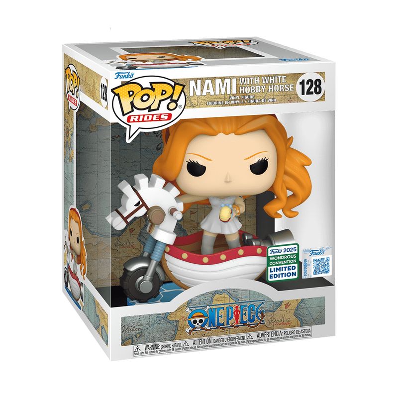 Фигурка Funko Pop One Piece - Nami with White Hobby Horse / Фанко Поп Большой куш - Нами