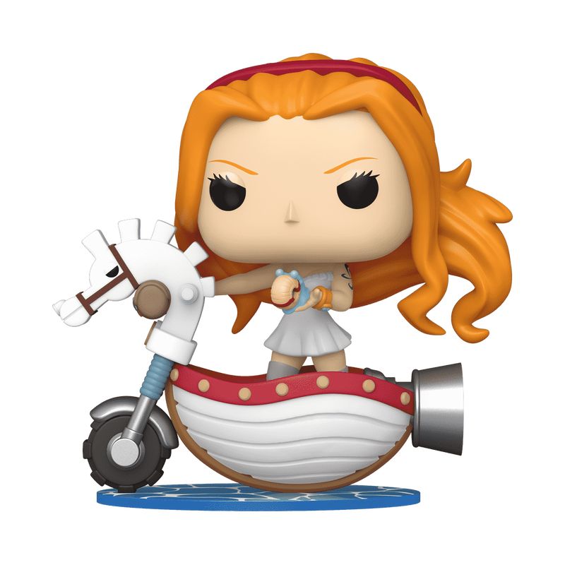 Фигурка Funko Pop One Piece - Nami with White Hobby Horse / Фанко Поп Большой куш - Нами