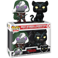 Фигурка Funko Pop Dungeons and Dragons - Drizzt DoUrden and Guenhwyvar / Фанко Поп Подземелья и драконы - Дриззт ДоУрден и Гвенвивар