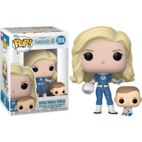 Funko Pop Fantastic Four 2025 - Invisible Woman and Franklin