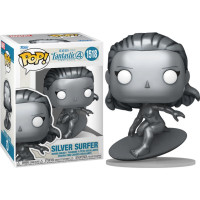 Фигурка Funko Pop Fantastic Four 2025 - Silver Surfer / Фанко Поп Фантастическая четвёрка - Серебряный Сёрфер