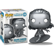 Фигурка Funko Pop Fantastic Four 2025 - Silver Surfer / Фанко Поп Фантастическая четвёрка - Серебряный Сёрфер