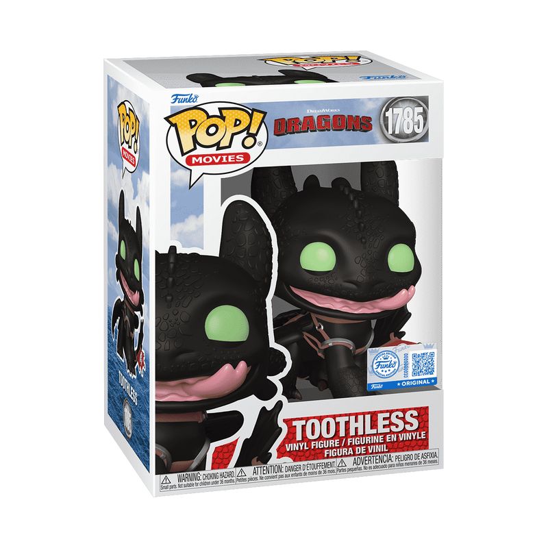Фигурка Funko Pop How to Train Your Dragon 2025 - Toothless #85248 / Фанко Поп Как приручить дракона - Беззубик