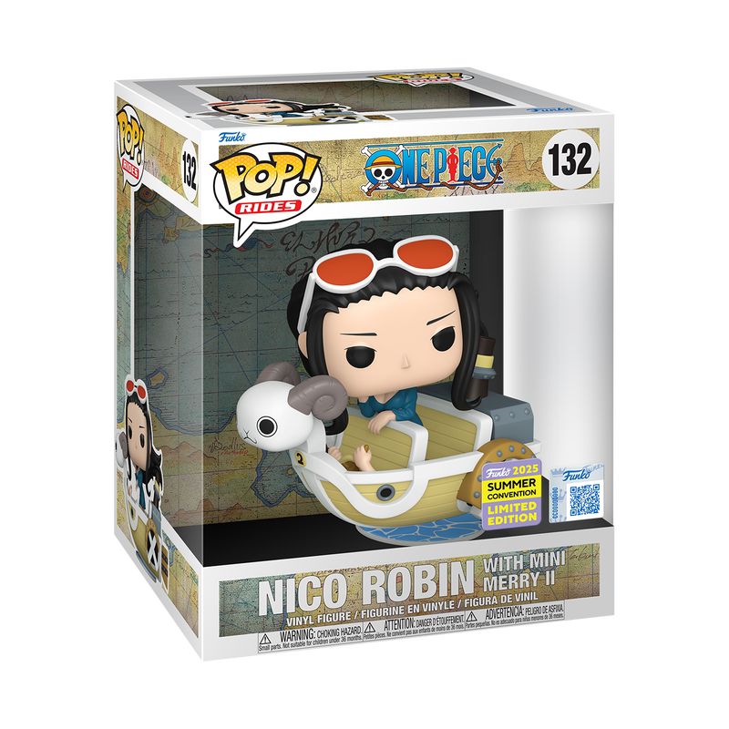 Фигурка Funko Pop One Piece - Nico Robin with Mini Merry II / Фанко Поп Большой куш - Нико Робин