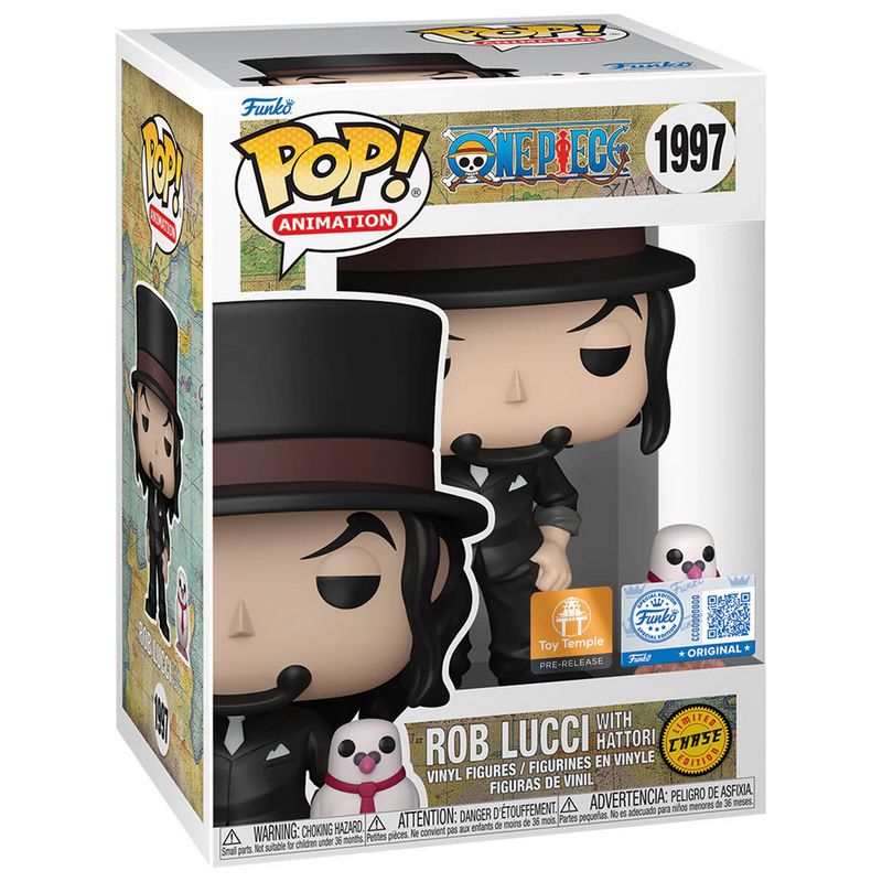 Фигурка Funko Pop One Piece - Rob Lucci with Hattori #87245C / Фанко Поп Большой куш - Роб Лукки