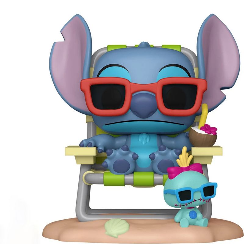 Фигурка Funko Pop Lilo and Stitch (in Sunlounger) / Фанко Поп Лило и Стич