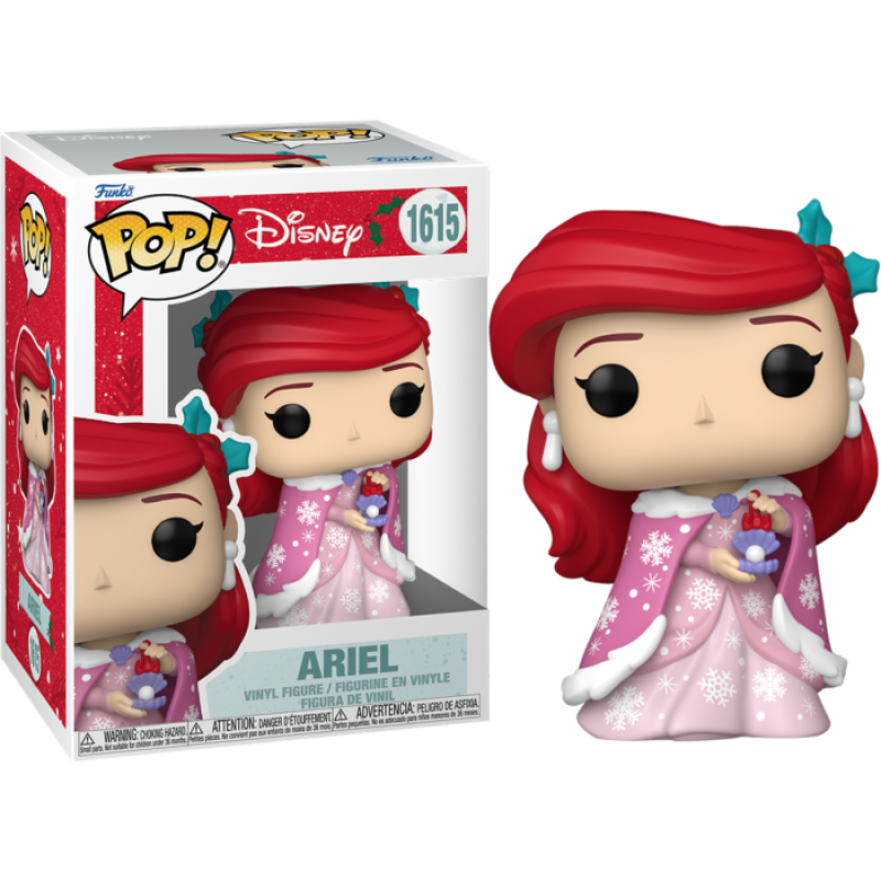 Фигурка Funko Pop Disney Princess Holiday - Ariel / Фанко Поп Холодное сердце - Ариэль