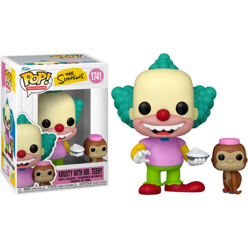 Фигурка Funko Pop Simpsons - Krusty with Mr Teeny / Фанко Поп Симпсоны - Красти
