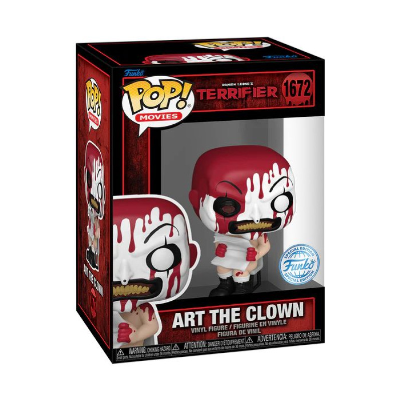 Фигурка Funko Pop Terrifier - Art the Clown #82851 / Фанко Поп Ужасающий