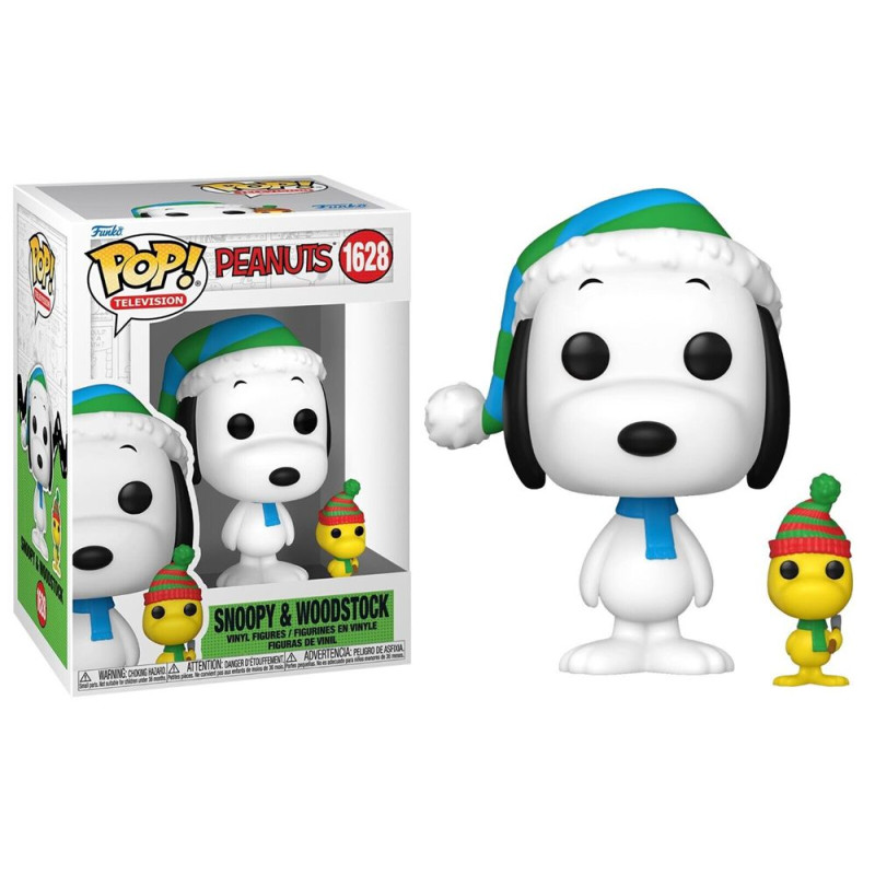Фигурка Funko Pop Peanuts - Snoopy and Woodstock / Фанко Поп Мелочь пузатая - Снупи и Вудсток