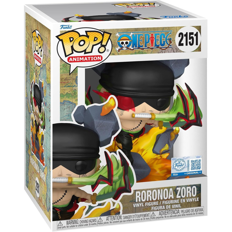 Фигурка Funko Pop One Piece - Roronoa Zoro #88546 / Фанко Поп Большой куш - Ророноа Зоро