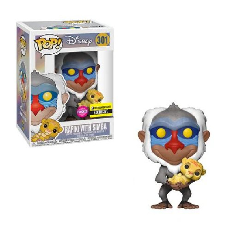 Фигурка Funko Pop Lion King - Rafiki with Simba #24570 / Фанко Поп Король Лев - Рафики и Симба