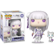 Фигурка Funko Pop Re ZERO - Emilia with Puck  / Фанко Поп Жизнь с нуля - Эмилия