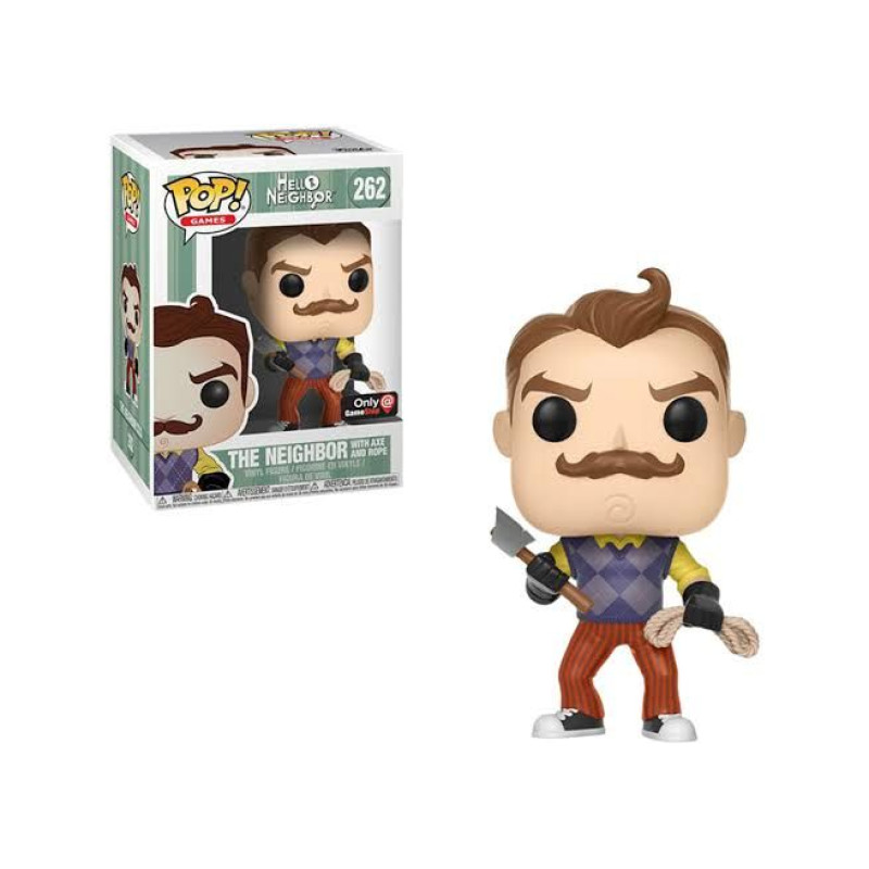 Фігурка Funko Pop Hello Neighbor (with Axe and Rope) / Фанко Поп Привіт, сусід