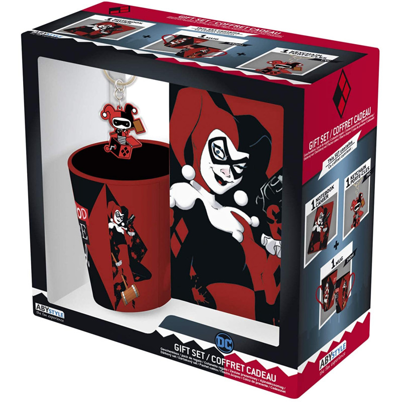 Подарунковий набір Abystyle DC Comics - Harley Quinn