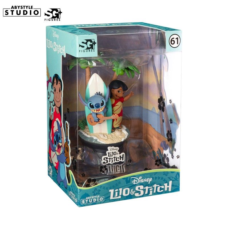 Коллекционная фигурка Abystyle Lilo and Stitch Surfboard