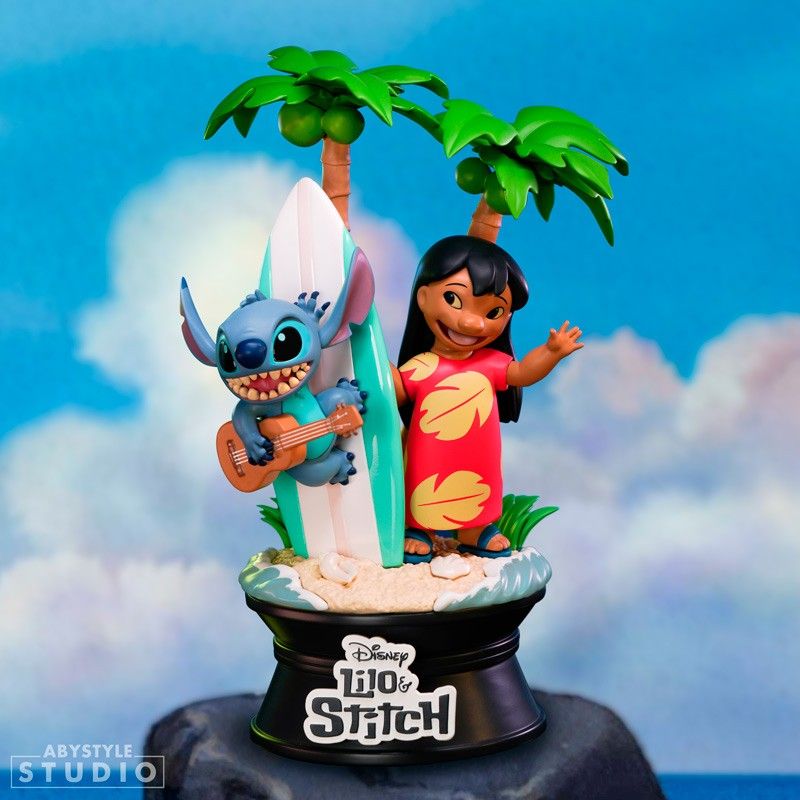 Коллекционная фигурка Abystyle Lilo and Stitch Surfboard