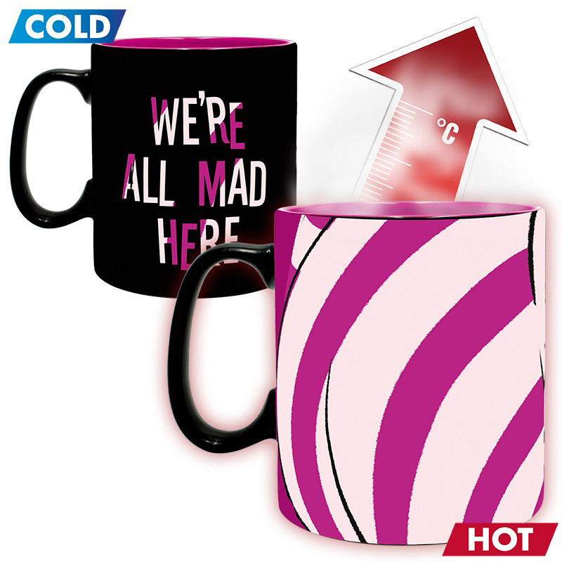 Чашка-хамелеон Abystyle Alice in Wonderland - Cheshire Mug