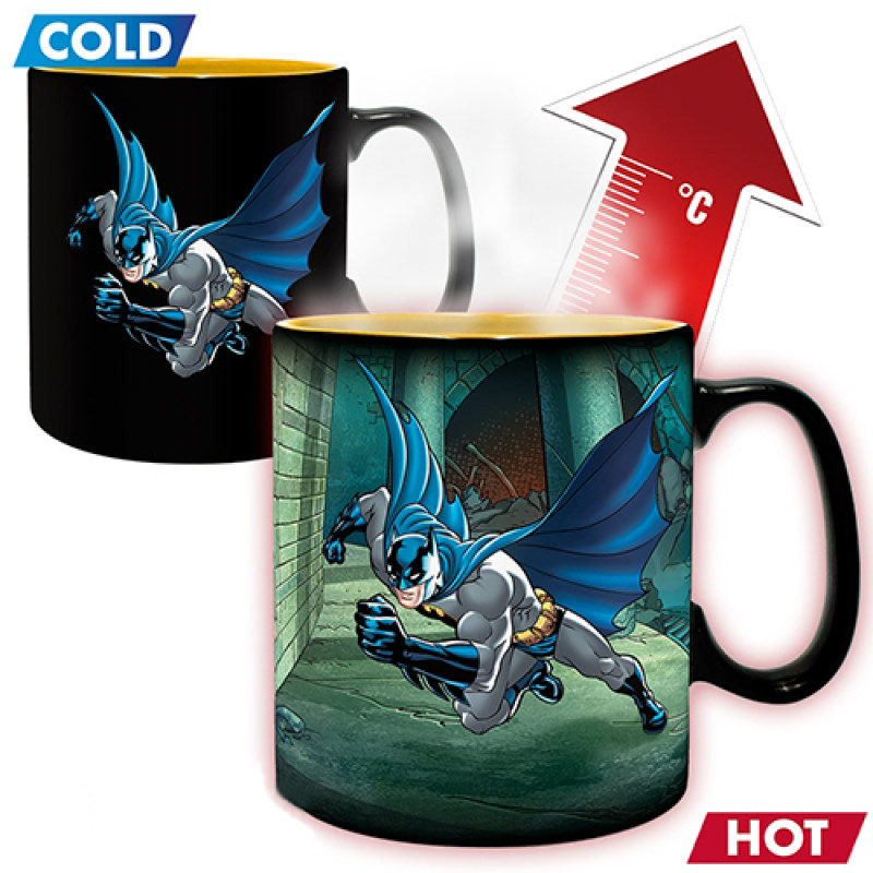 Чашка-хамелеон Abystyle DC Comics - Batman and Joker Mug