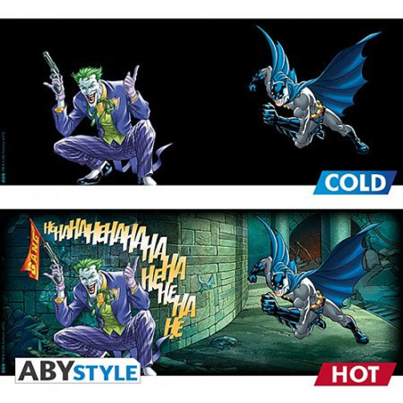 Чашка-хамелеон Abystyle DC Comics - Batman and Joker Mug
