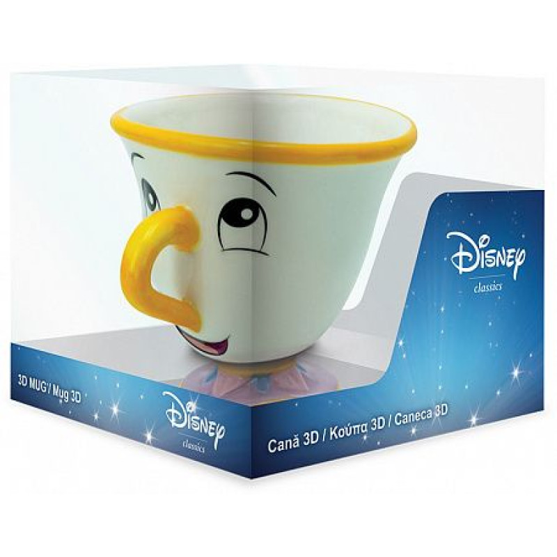 Чашка 3D Abystyle Beauty and the Beast - Chip Mug
