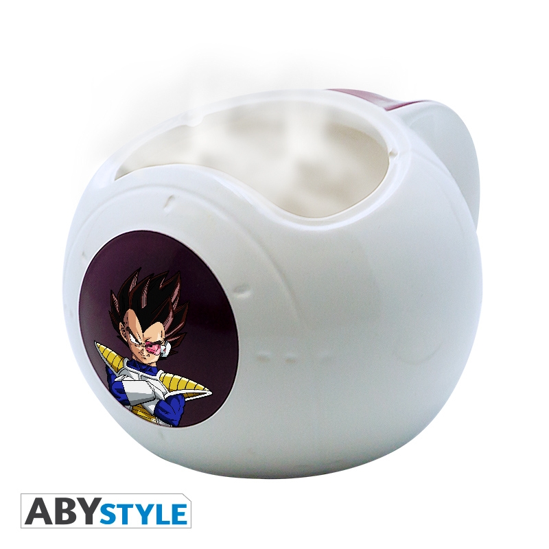 Чашка 3D хамелеон Abystyle Dragon Ball Z - Vegeta Spaceship Mug