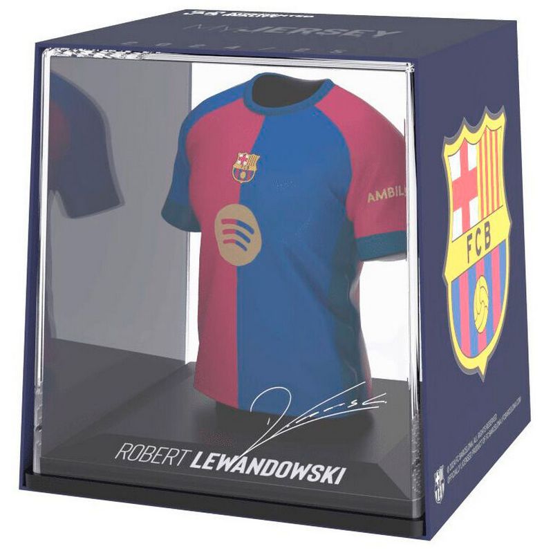 Фигурка Banbo Toys FC Barcelona Lewandowski mini t-shirt