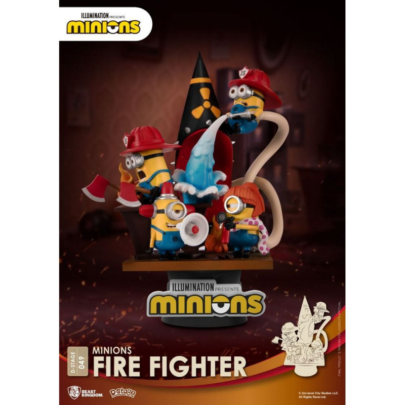 Фигурка Beast Kingdom Minions (Fire Fighter)
