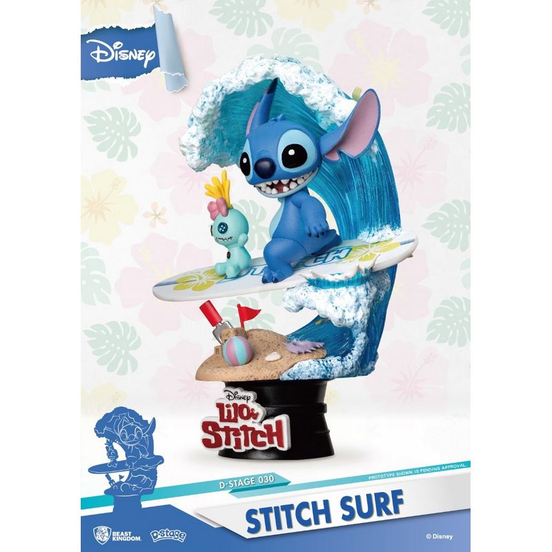 Фигурка Beast Kingdom Lilo and Stitch (Surf)